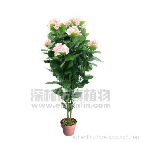 artificial hydrangea/silk laurustinus